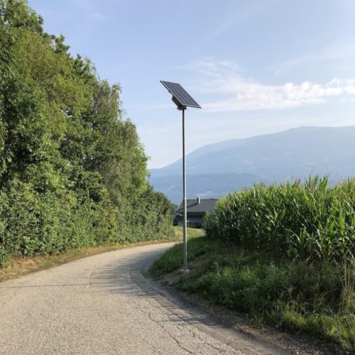 Congaia Solarleuchten für die Gemeinde Paternion